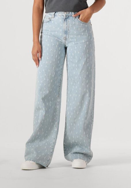 Hellblau CATWALK JUNKIE Wide jeans JEANS LOOSE WITH TEXTURED FABRIC - large