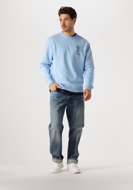 Hellblau SCOTCH & SODA Sweatshirt FRONT ARTWORK RELAXED FIT SWEATSHIRT - large