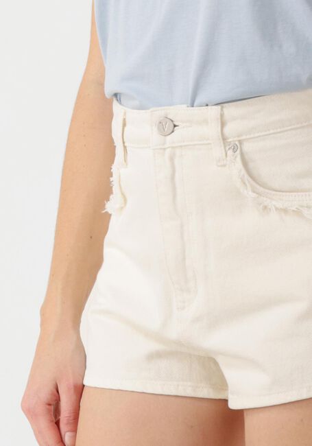 Nicht-gerade weiss ABRAND JEANS Kurze Hosen HIGH RELAXED SHORT KEKE - large