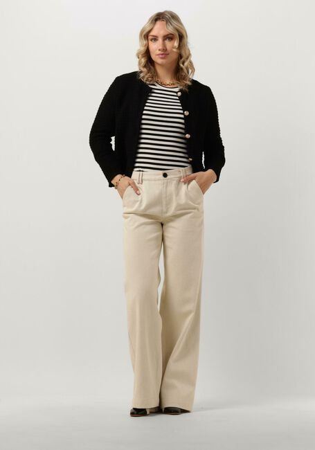 Schwarze NEO NOIR Strickjacke LIMONE KNIT JACKET - large