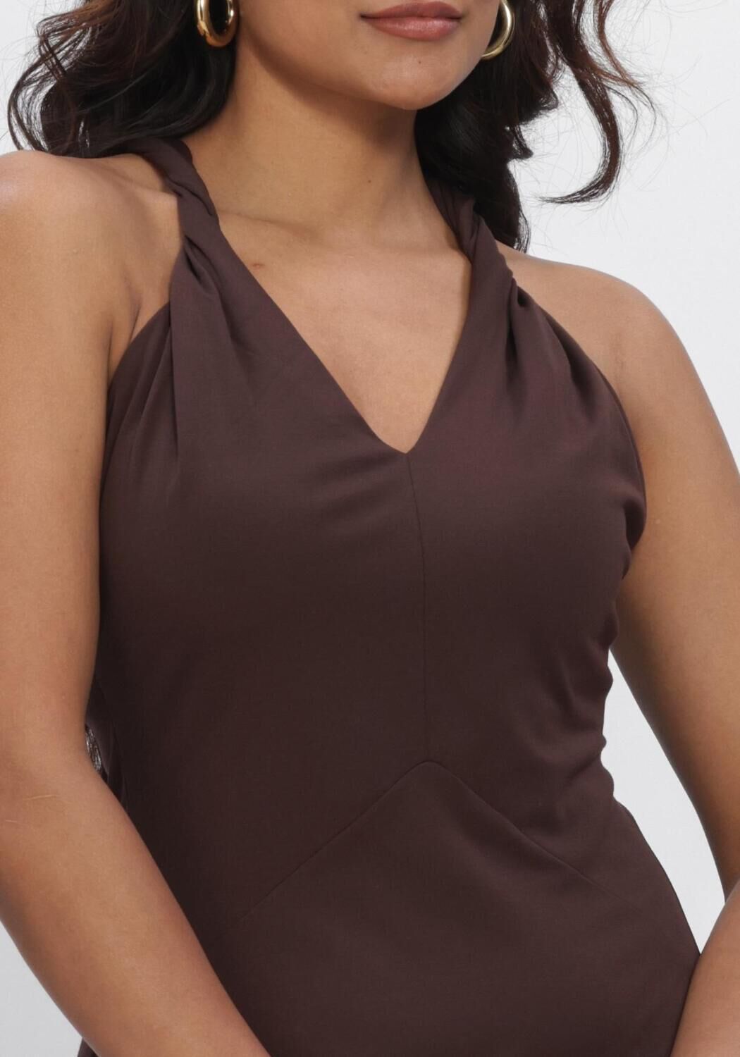 Braune INWEAR T-shirt PENNIEIW LONG DRESS - large