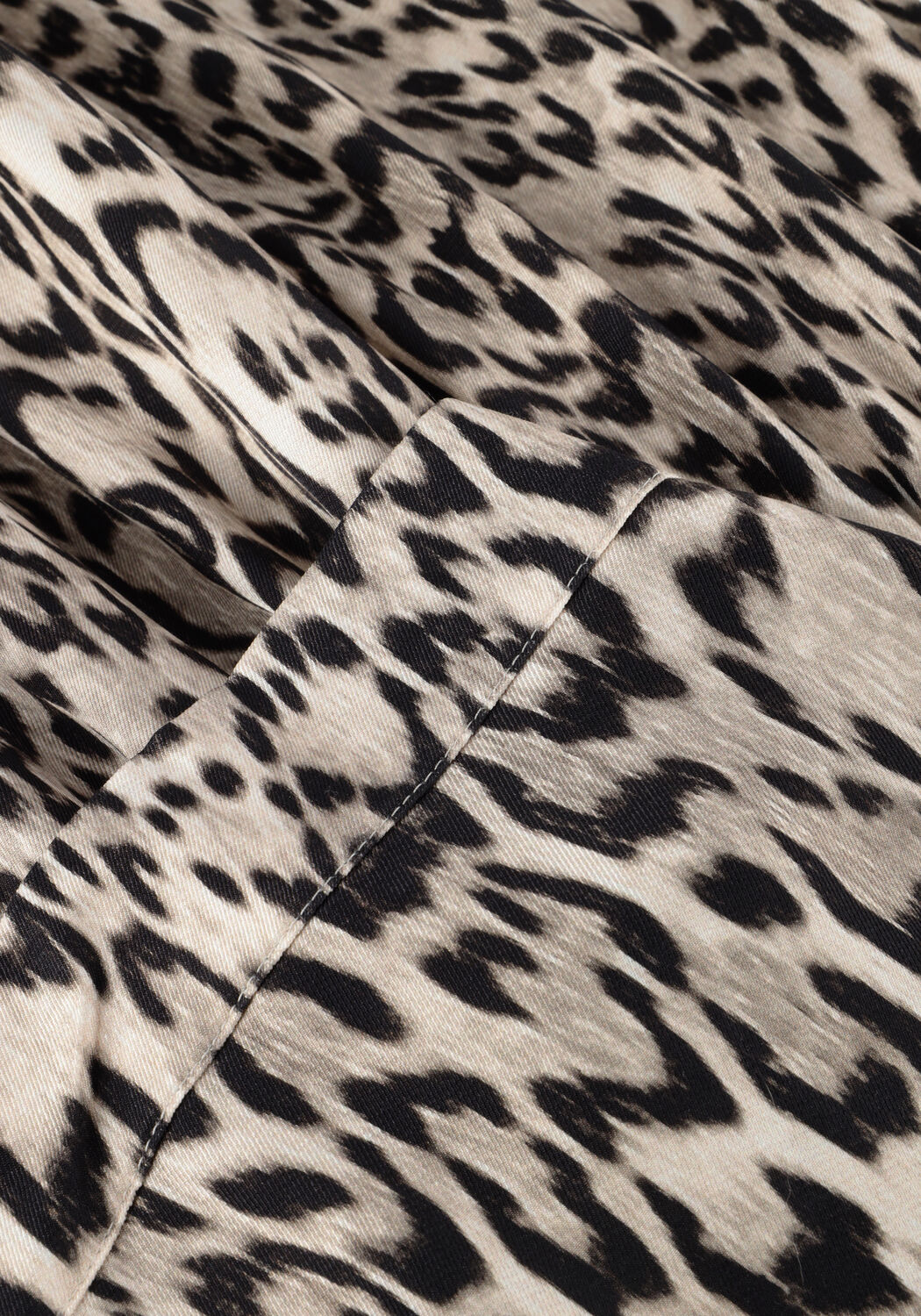 Beige JANSEN AMSTERDAM Maxirock RINA ROK WA 689 LONG RUFFLE AT BOTTOM - large