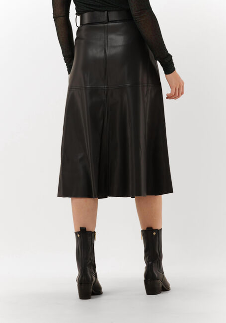 Schwarze BRUUNS BAZAAR Midirock VEGANI IMMA SKIRT - large