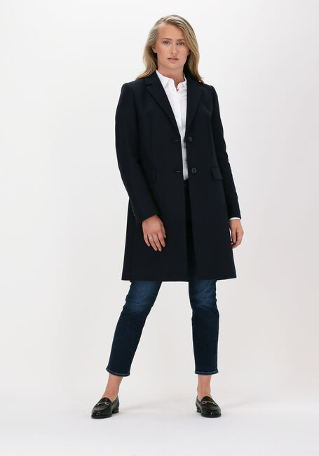 Dunkelblau TOMMY HILFIGER Mäntel TH ESS WOOL BLEND CLASSIC COAT - large