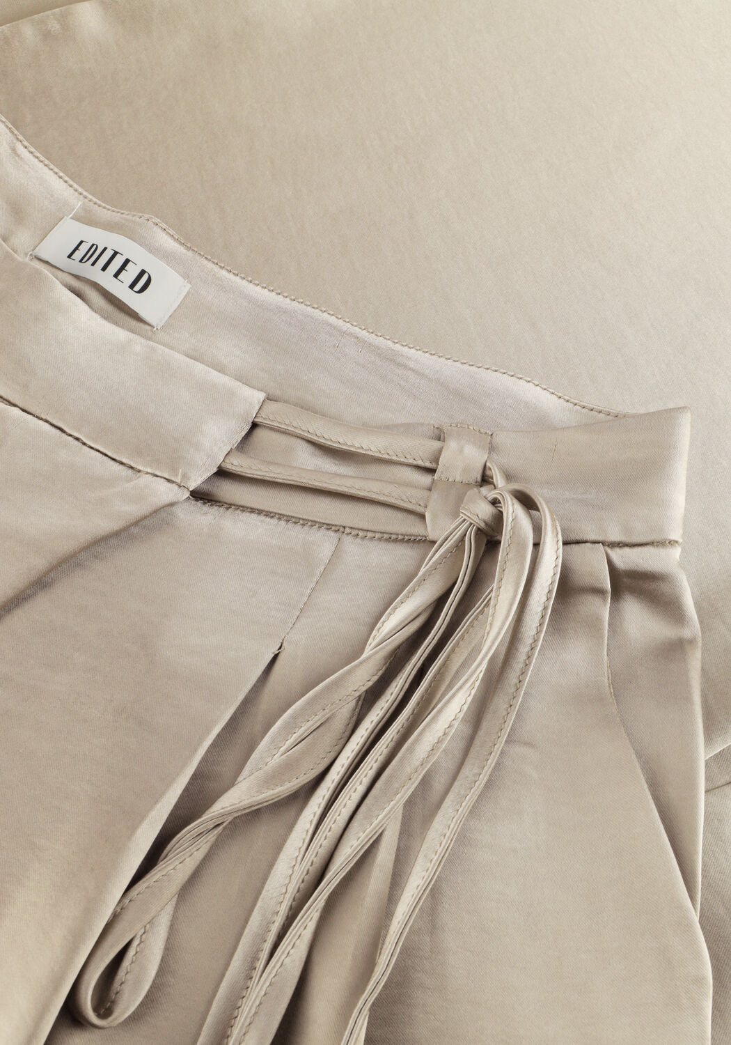 Beige EDITED Weite Hose KATIE TROUSERS - large