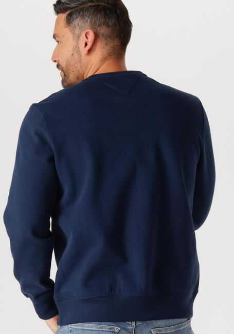 Blaue TOMMY HILFIGER Sweatshirt MONOTYPE LABEL SWEATSHIRT - large