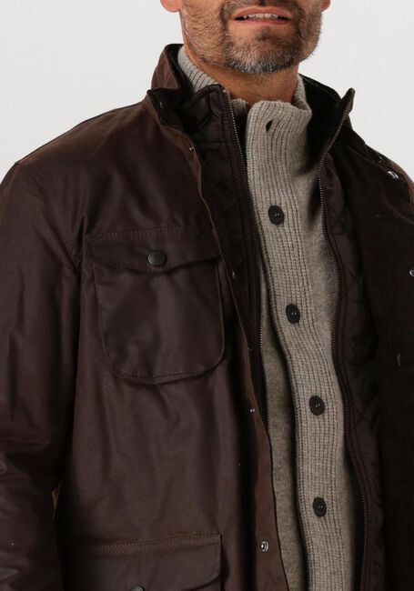 Braune BARBOUR Jack OGSTON WAX JACKET - large