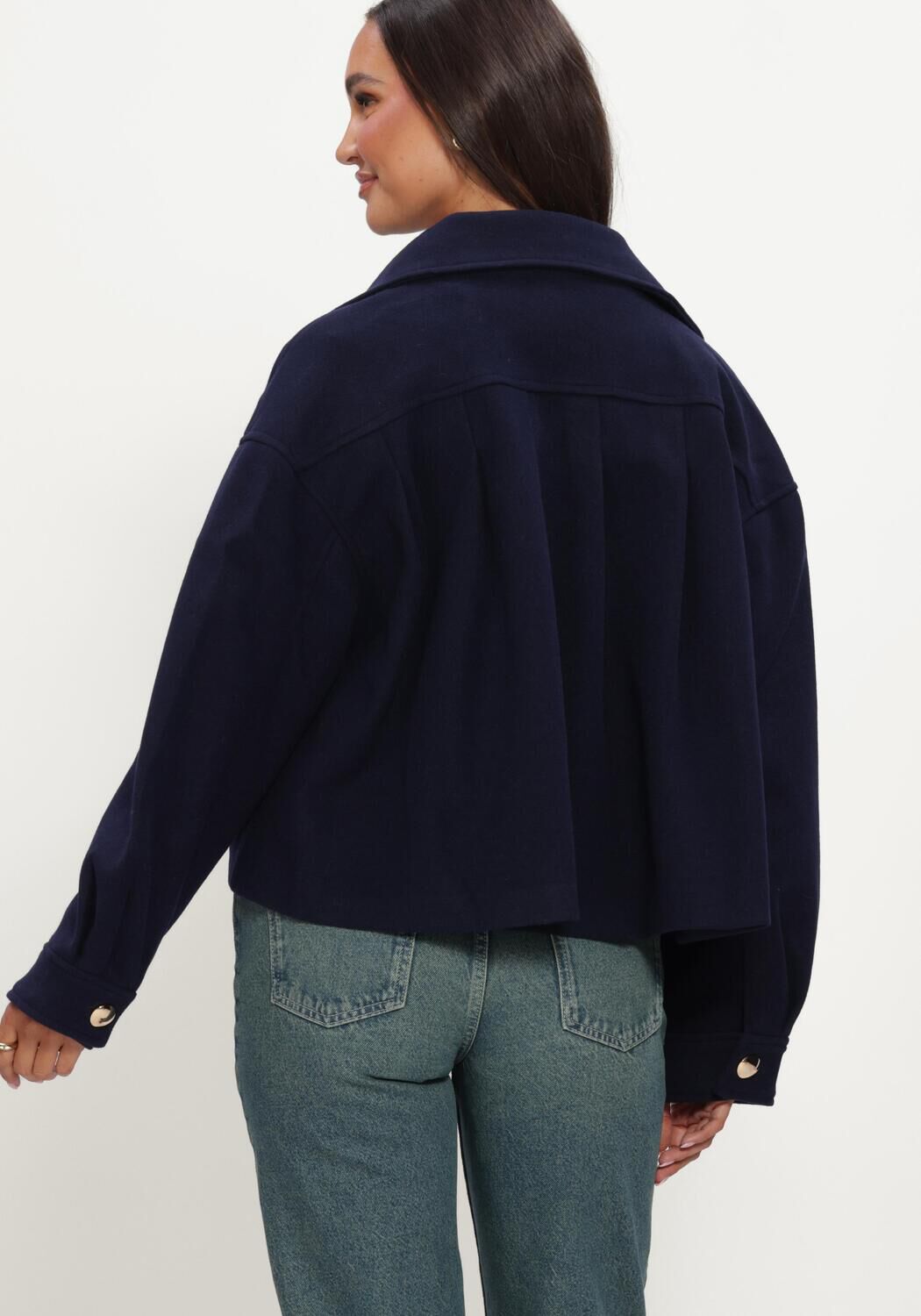 Dunkelblau AMAYA AMSTERDAM Jack BLOOM JACKET - large