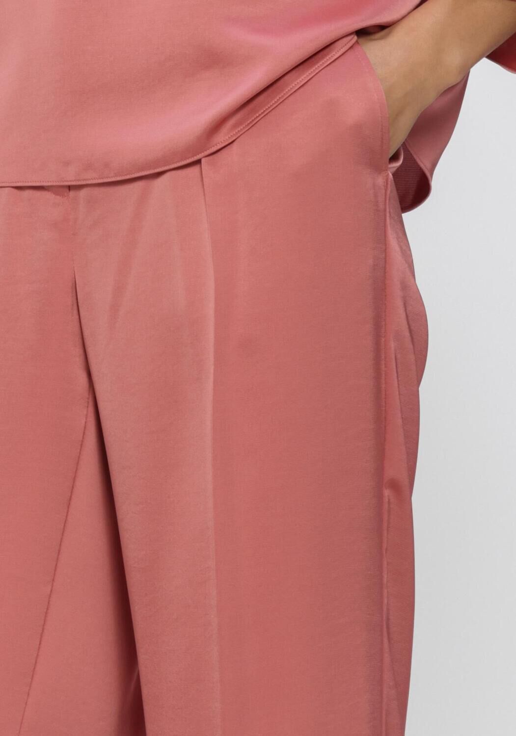 Rosane DANTE6 Weite Hose JULES SATIN SMART PANTS - large