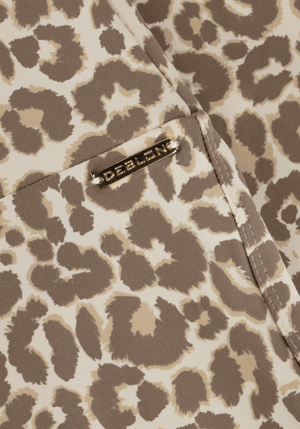 Beige DEBLON SPORTS Legging CELINE FLARED LEGGING - large