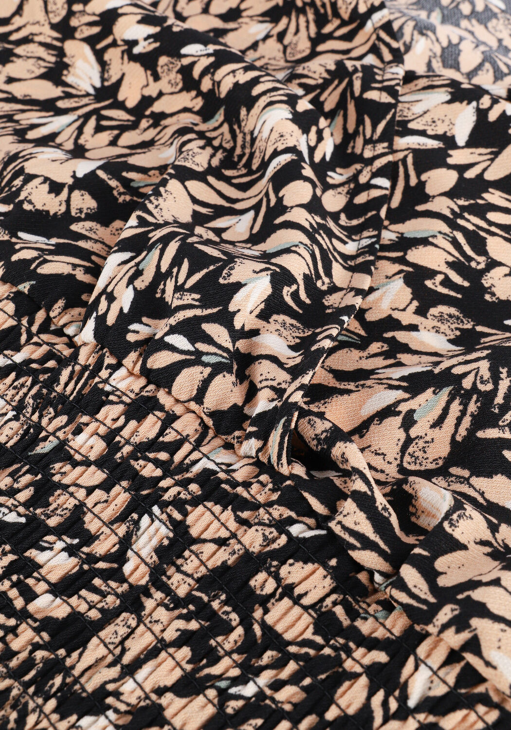 Gelbe ANOTHER LABEL Blusen LINNEA FLORAL TOP - large