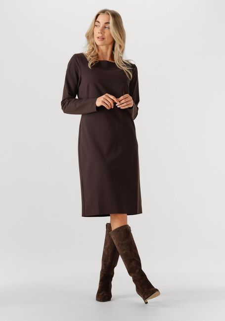 Braune JAPAN TKY Midikleid ROHI - large