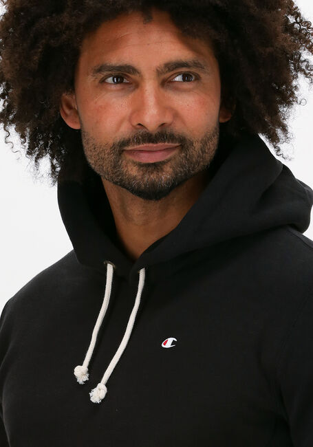 Schwarze CHAMPION Sweatshirt REVERSE WEAVE HOODIE - large