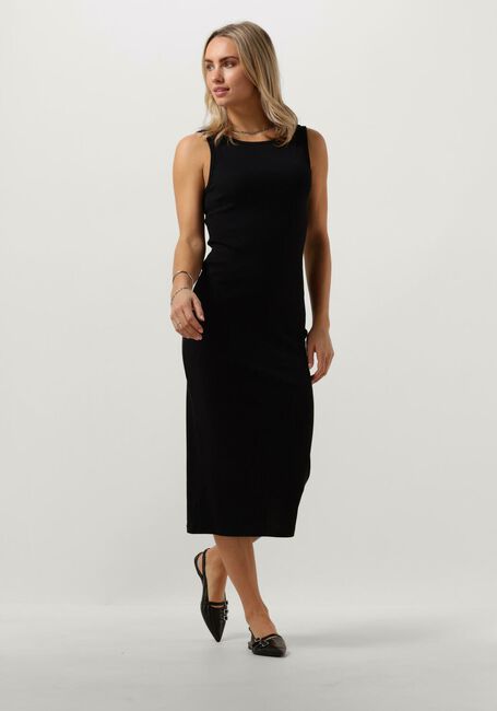 Schwarze MSCH COPENHAGEN Midikleid MSCHDIDINA RASMIA SL DRESS - large