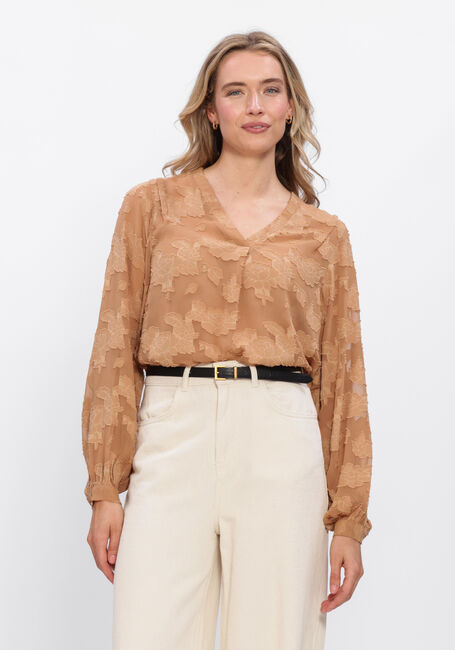 Braune AAIKO Tops & T-shirts ALANA CHIFFON PES 509 - large