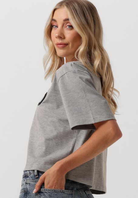 Graue CO'COUTURE T-shirt EDUARDA LOGO TEE - large