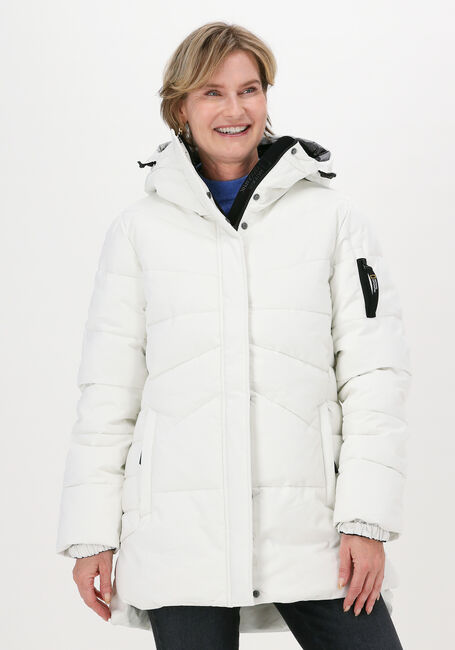Nicht-gerade weiss NATIONAL GEOGRAPHIC Parkas HOODED COAT WOMEN - large