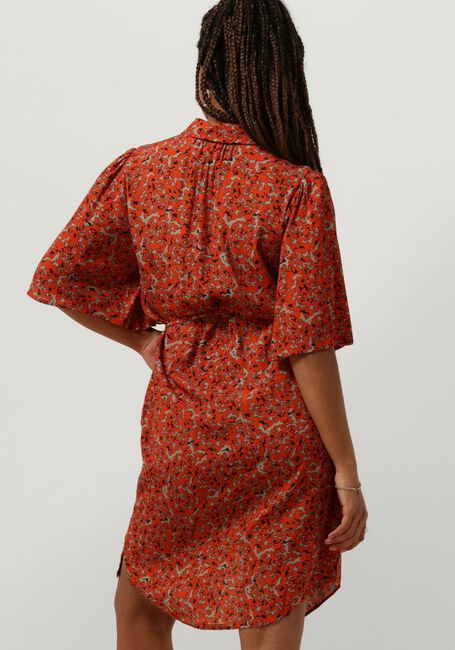 Rote ANOTHER LABEL Minikleid NASMA DRESS S/S - large