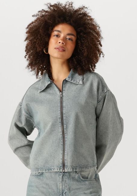 Graue MY ESSENTIAL WARDROBE Jeansjacke MWMALEA 174 BOXY JACKET - large