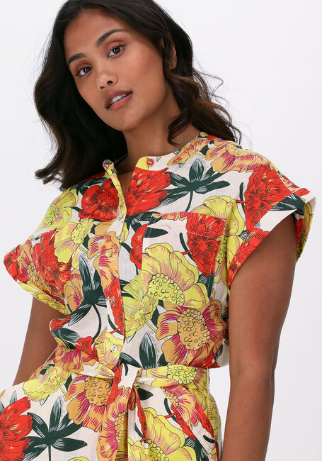 Mehrfarbige/Bunte SCOTCH & SODA Playsuits LINEN ALL-IN-ONE - large