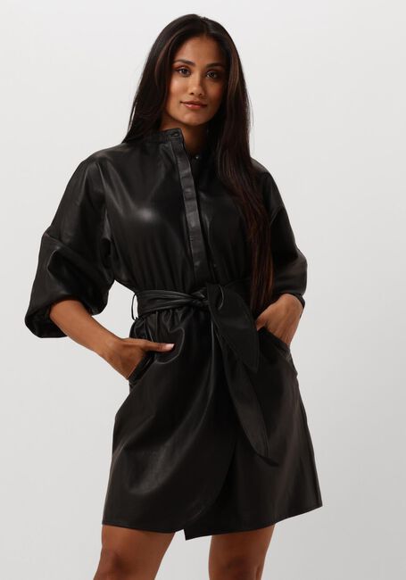 Schwarze IBANA Minikleid DAPHNI - large