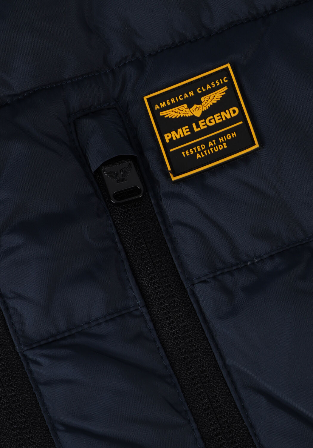 Blaue PME LEGEND Wattierte Jack SHORT JACKET SKYCONTROL ICON 2.0 - large