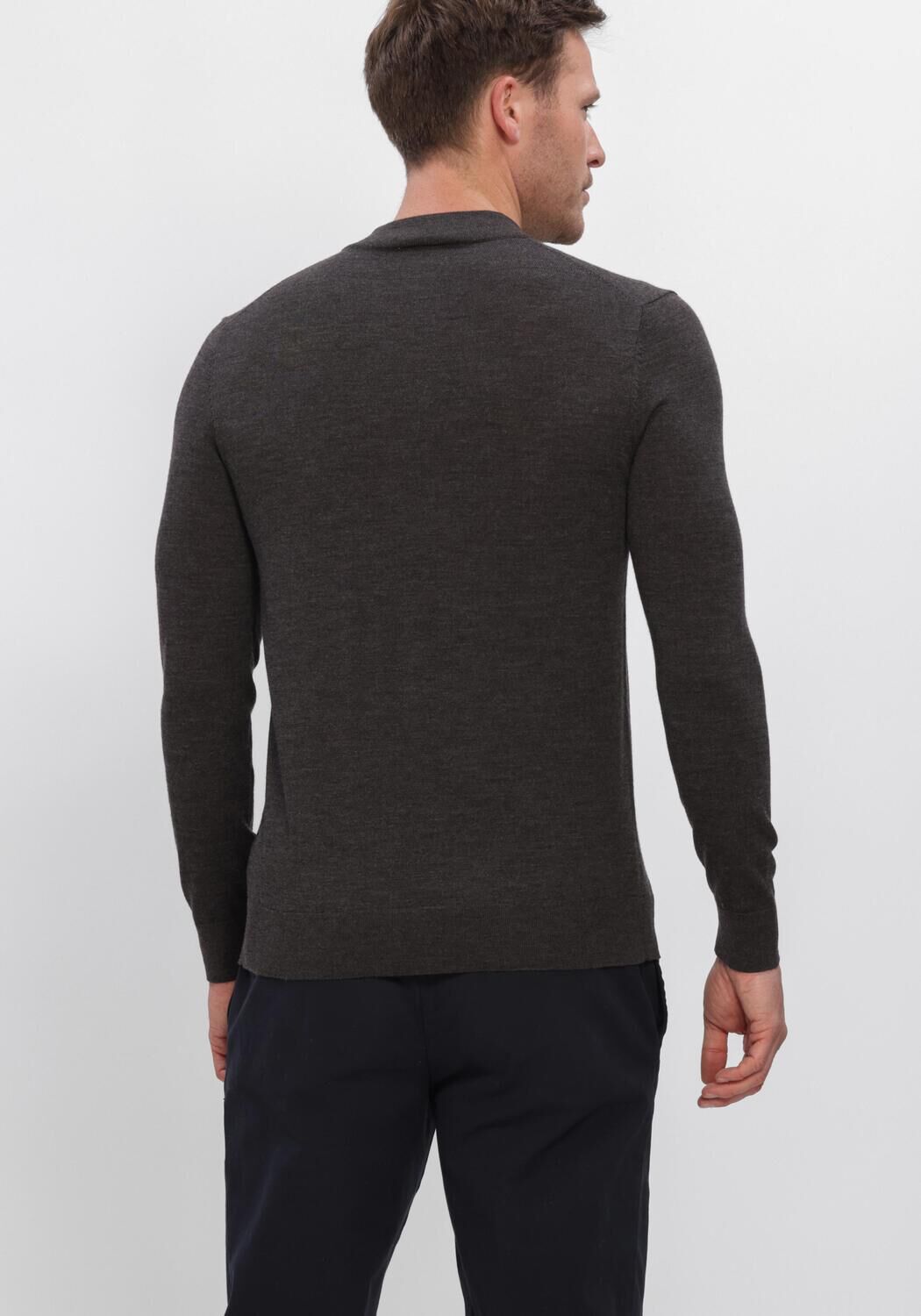 Dunkelgrau PROFUOMO Pullover PPXJ30028 - large