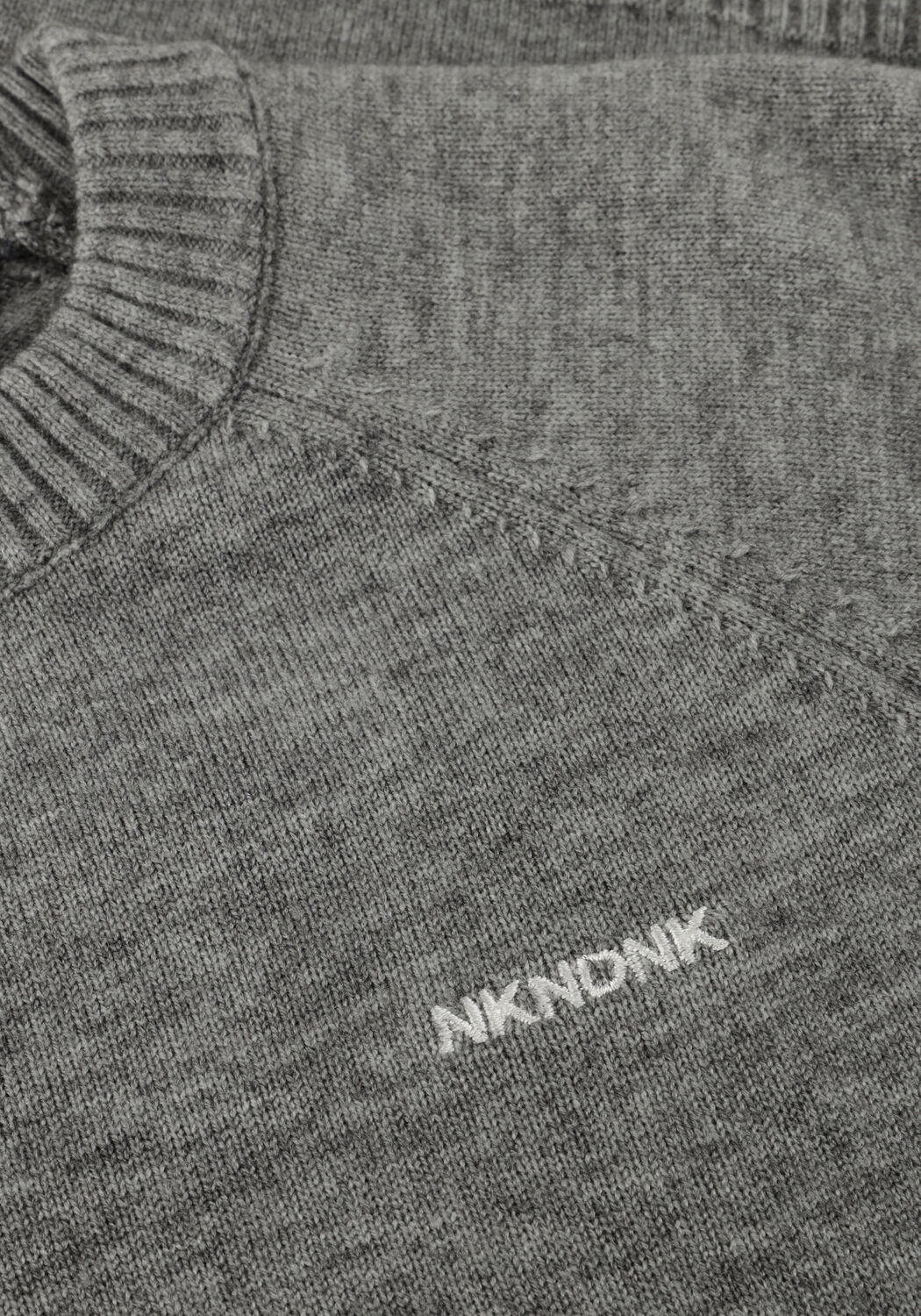 Graue NIK & NIK Pullover FORD OVERSIZED SWEATER - large