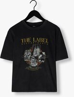 Schwarze ALIX THE LABEL T-shirt LADIES KNITTED THE LABEL T-SHIRT
