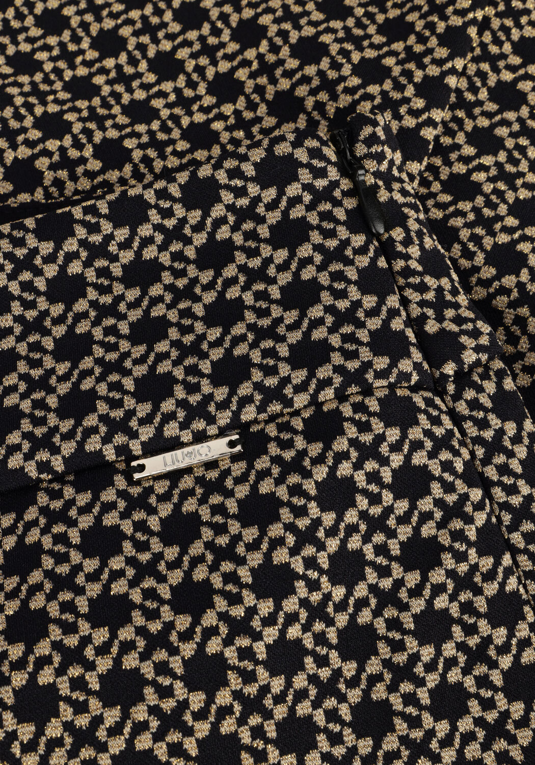 Schwarze LIU JO Hose PANT. PUNTO MILANO J - large