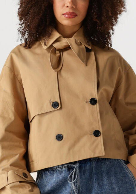 Camelfarbene EDITED Trenchcoats ROSA JACKET - large