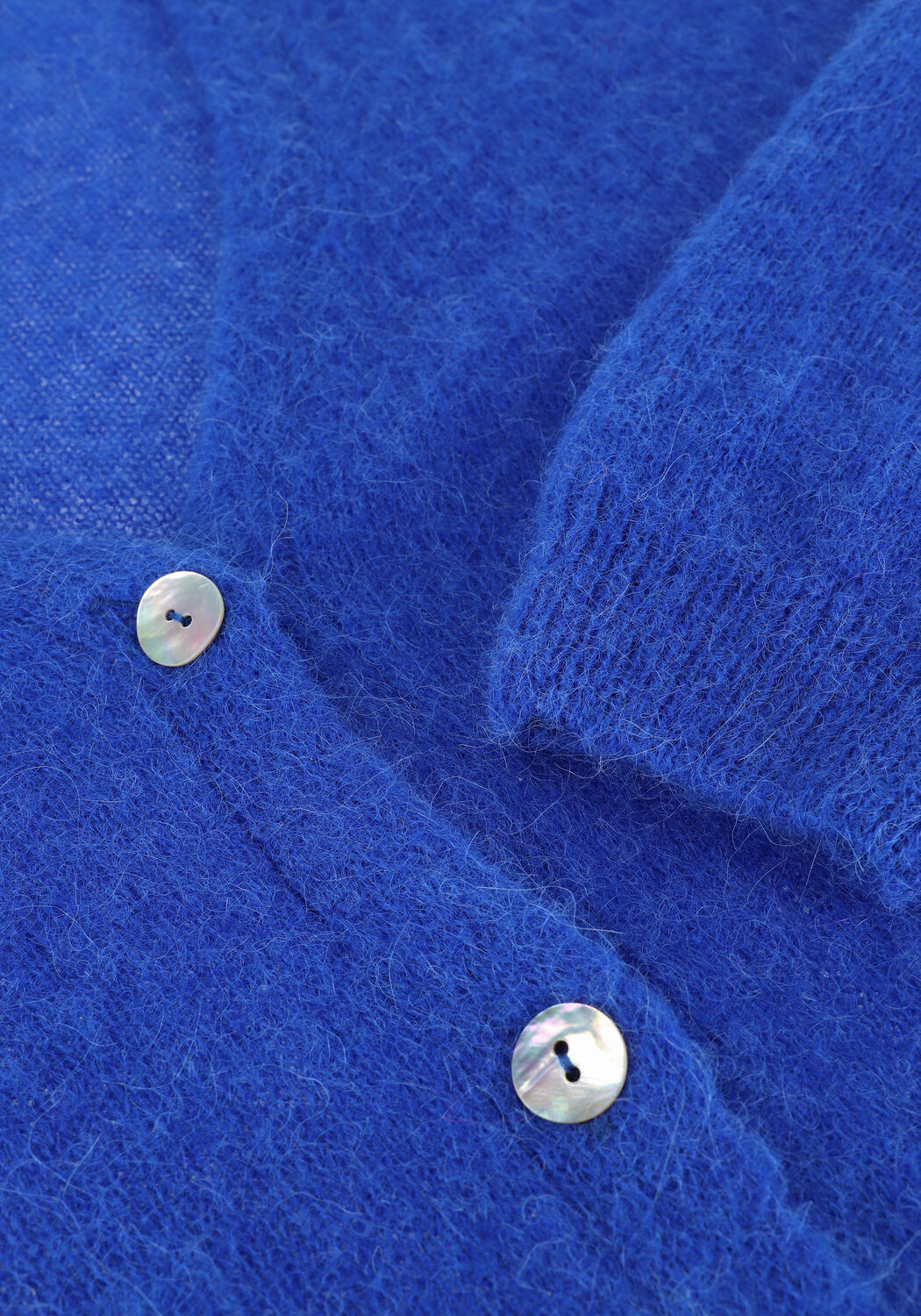 Blaue BY-BAR Strickjacke LIV CARDIGAN - large