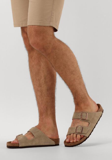 Taupe BIRKENSTOCK Pantolette ARIZONA HEREN - large