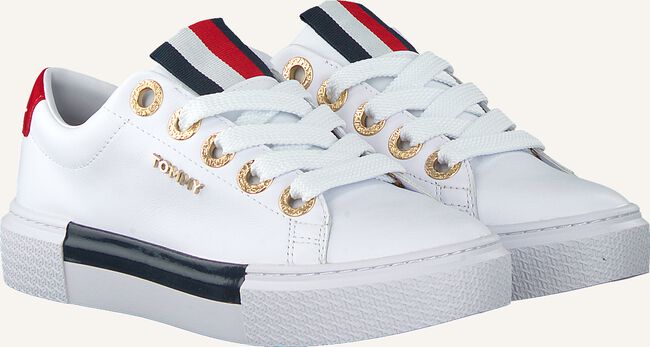 Weiße TOMMY HILFIGER Sneaker Low LEATHER ELEVATED TOMMY Weiße TOMMY HILFIGER Sneaker Low LEATHER ELEVATED TOMMY - large