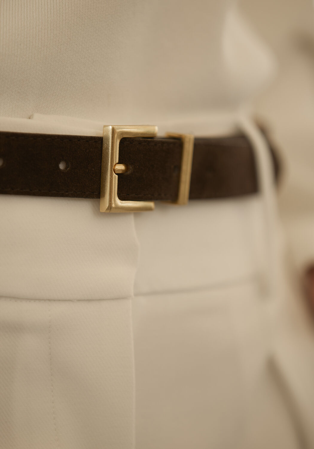 Braune OMODA ATELIER G&uuml;rtel X IRIS - LIZET