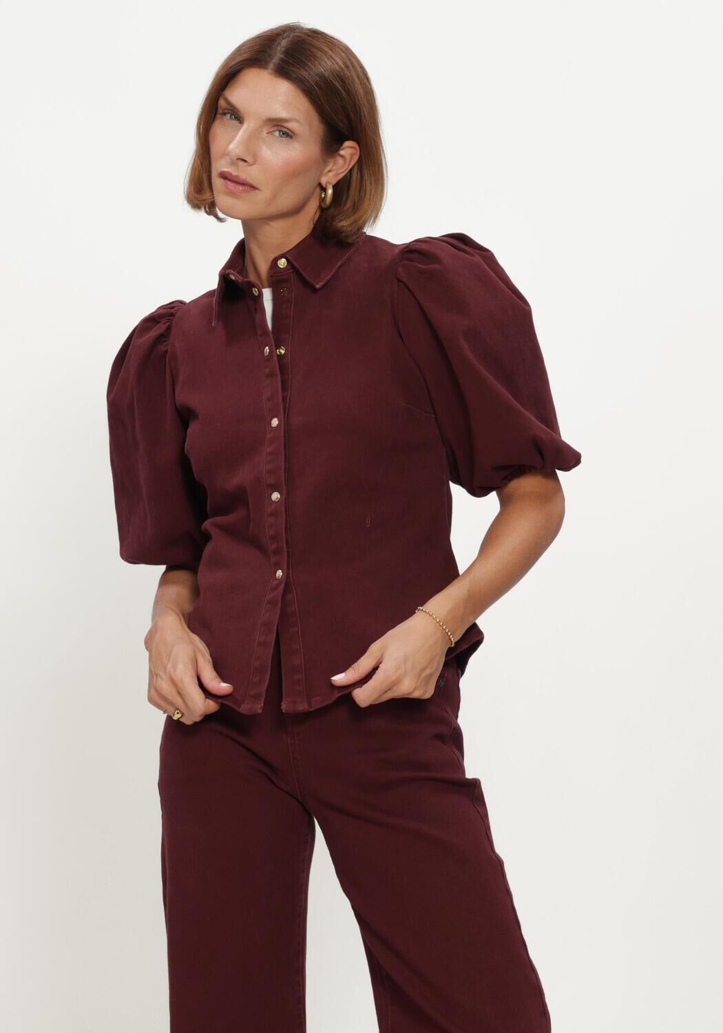 Bordeaux JANICE Blusen LARS - large
