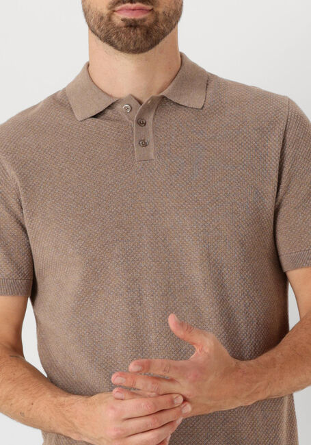 Braune DRYKORN Polo-Shirt TRITON 420187 - large