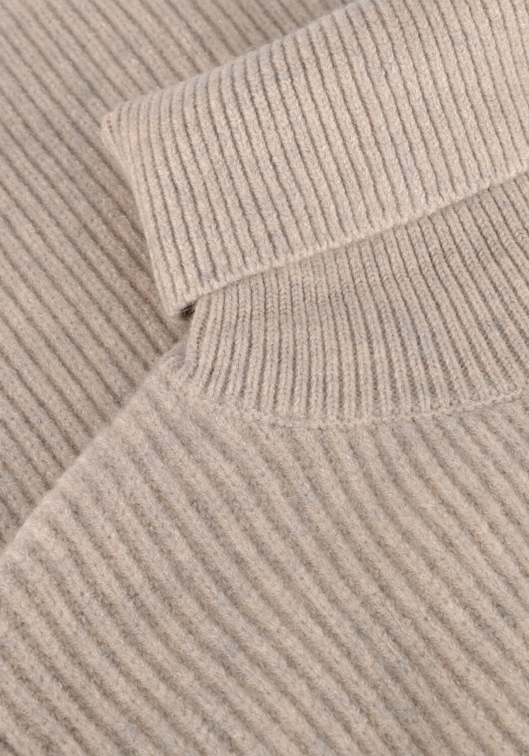 Ecru CO'COUTURE Rollkragenpullover ROW RIB ROLLNECK - large