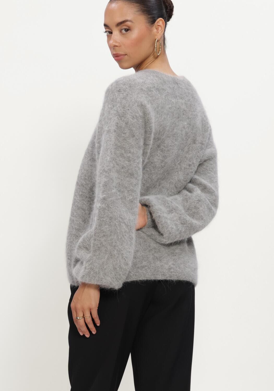 Hellgrau LINA LOCCHI Pullover LL-BENIGNE - large