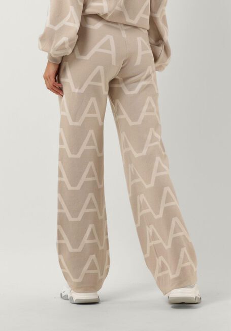 Sand ALIX THE LABEL Weite Hose LADIES KNITTED A JACQUARD PANTS - large
