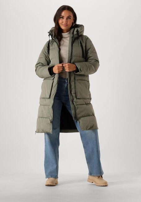 Grüne MSCH COPENHAGEN Wattierte Jack MSCHPAVINARIA ZIP JACKET - large