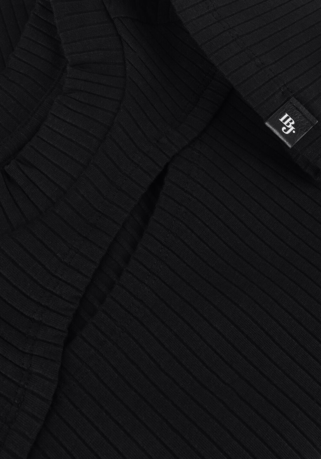 Schwarze INDIAN BLUE JEANS Top T-SHIRT CHEST OPENING - large