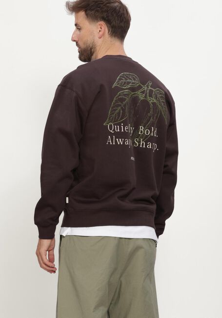 Braune MACED Sweatshirt M-AUSTIN - large