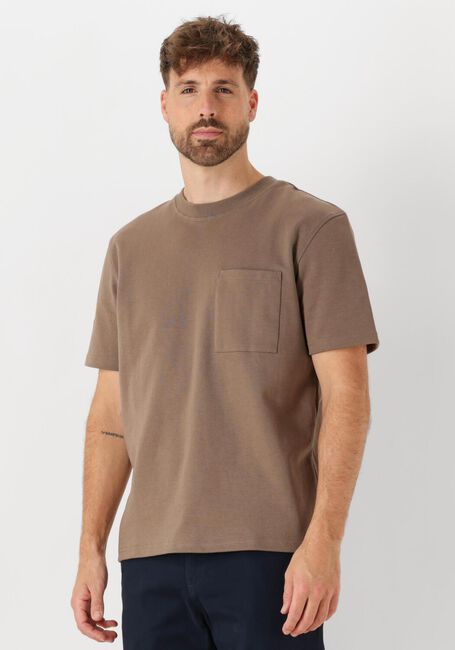 Beige DSTREZZED T-shirt EBBE BOXY TEE - large