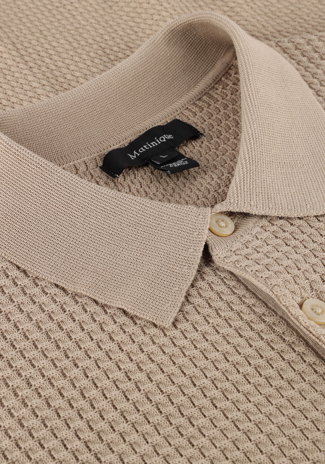 Beige MATINIQUE Polo-Shirt MAPOLO BB - large