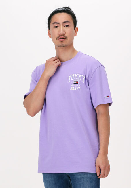 Lilane TOMMY JEANS T-shirt TJM HOMESPUN COLLEGE TEE - large