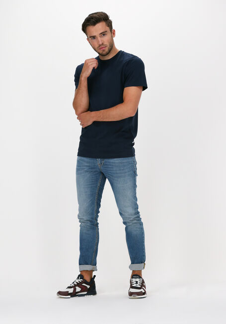 Dunkelblau SELECTED MEN T-shirt SLHNORMANI180 SS O-NECK TEE - large