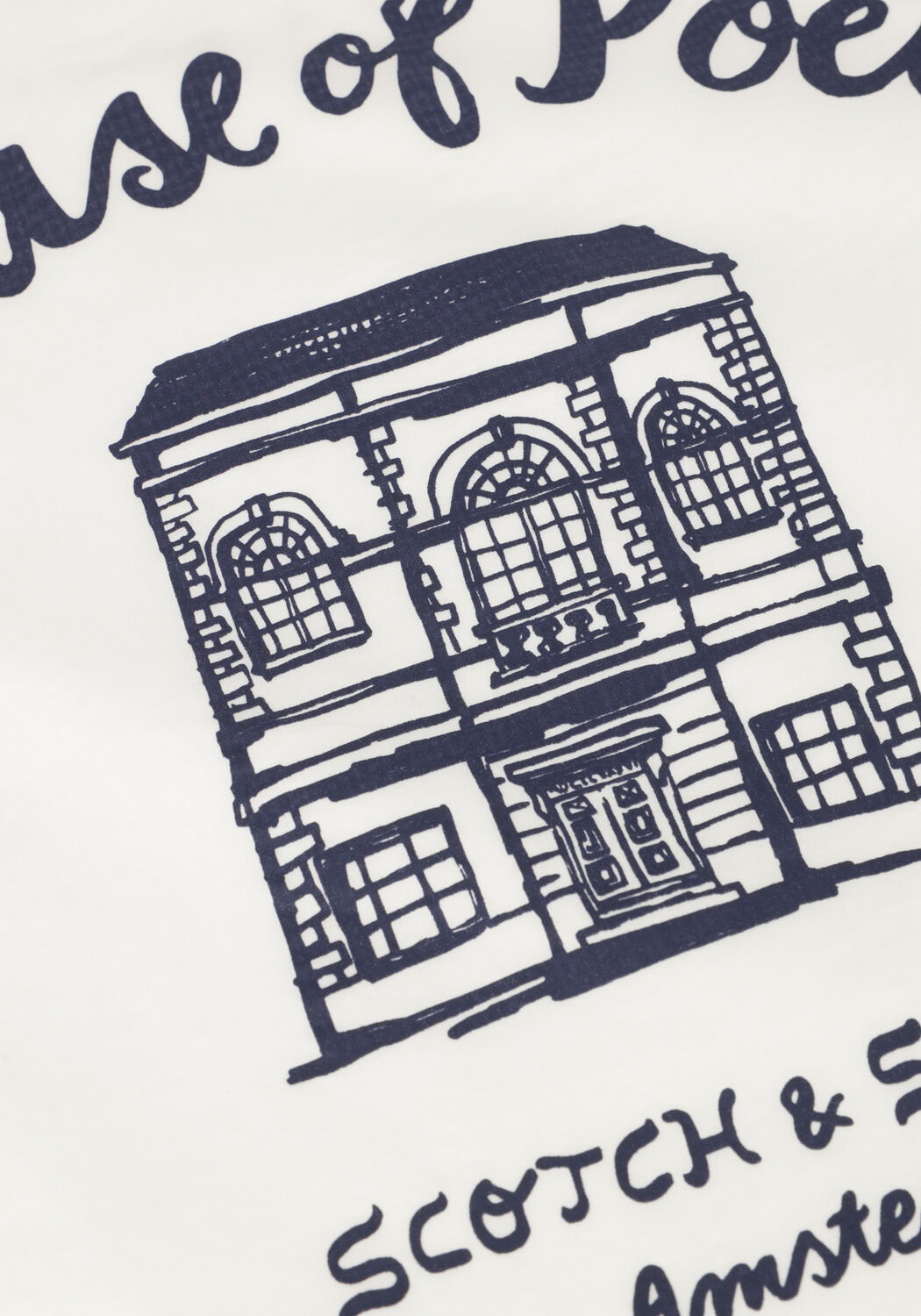 Wei&szlig;e SCOTCH & SODA T-shirt RELAXED FIT APPLIQUE ARTWORK T-SHIRT - large