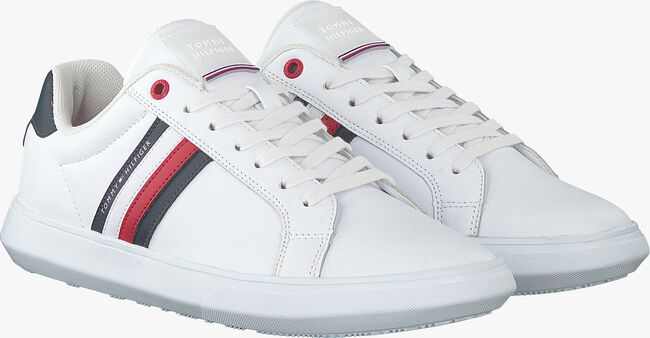 Weiße TOMMY HILFIGER Sneaker low ESSENTIAL CUPSOLE - large