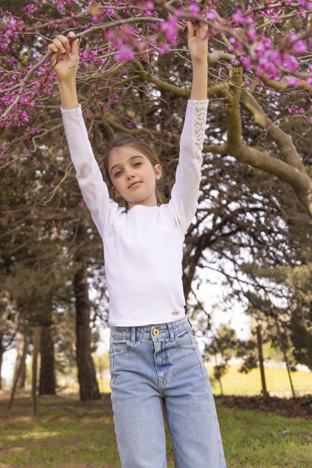 Blaue VINGINO Wide jeans CASSIE - large